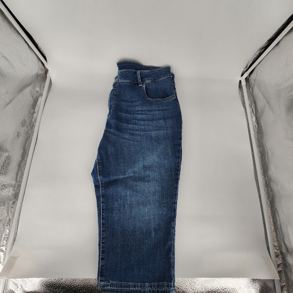 Lee Riders Blue Jean Capri Pants Women's Size 20WM